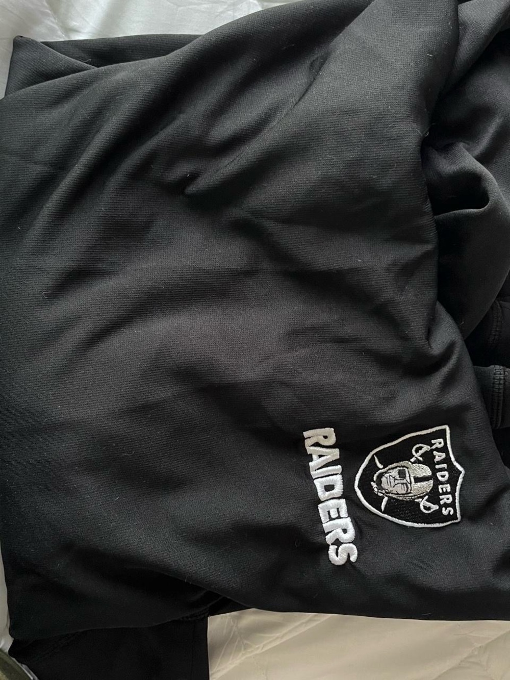 Dunbrooke Black Raiders Embroidered Sweatshirt Jacket